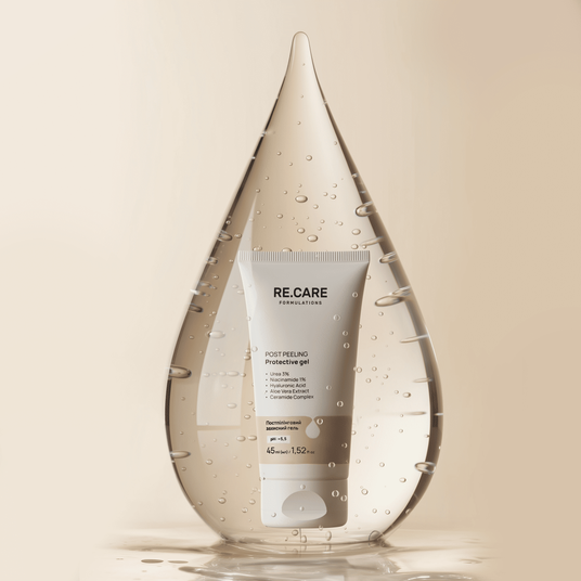 Постпілінговий захисний гель Post-Peeling Protective Gel RE.CARE 45 мл