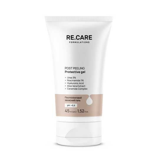 Постпілінговий захисний гель Post-Peeling Protective Gel RE.CARE 45 мл