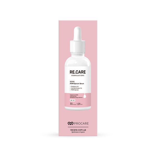 Сироватка з PDRN спікулами для відновлення шкіри обличчя Repair PDRN Spicule Serum RECARE 30 мл 4823109414419 фото
