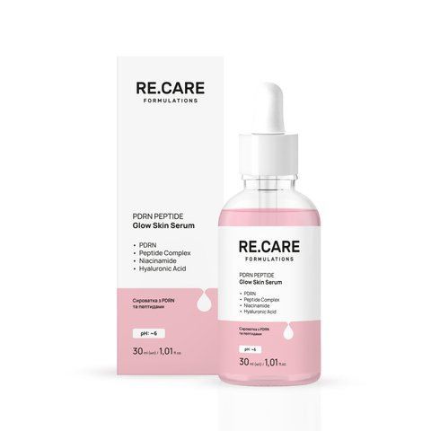 Сироватка з PDRN та пептидами Peptide Glow Skin Serum RECARE 30 мл 4823109414662 фото