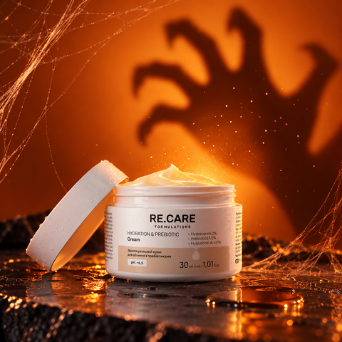 Зволожувальний крем для обличчя з пребіотиками Hydration & Prebiotic Cream RECARE 30 мл 4823109414303 фото