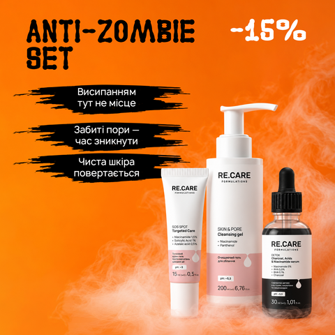 Набір ReCare для догляду за проблемною шкірою Anti-Zombie 290386 фото